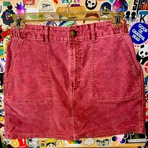 American Eagle corduroy skirt